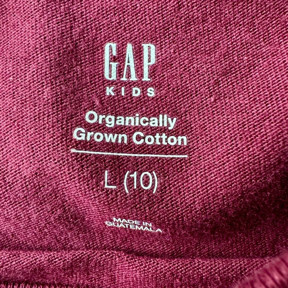 Gap Kids Girls Lot of 3‎ Long Sleeve Graphic Tees L 10 Organic Cotton Goth Fairy
